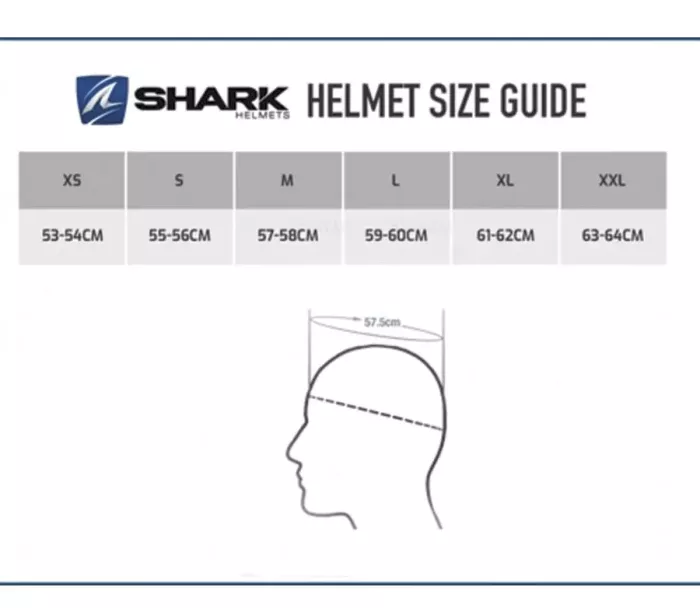 Shark HE4904E KMA XL SKWAL 2 BLANK MAT WHT LED Black Mat