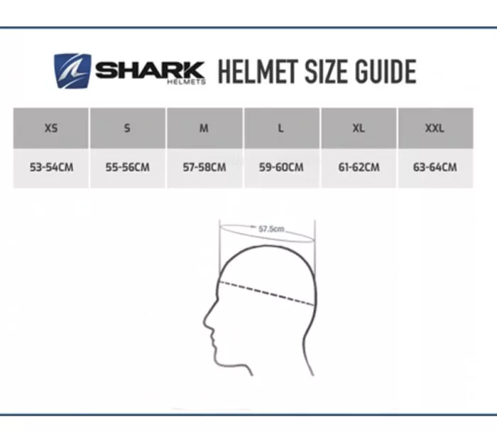 Kask motocyklowy Shark RIDILL BLANK Czarny