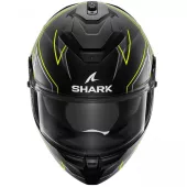 Kask motocyklowy Shark HE1316E KYA SPARTAN GT PRO TORYAN Mat Czarny Żółty Antracyt rozmiar S