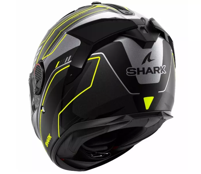 Kask motocyklowy Shark HE1316E KYA SPARTAN GT PRO TORYAN Mat Czarny Żółty Antracyt rozmiar S