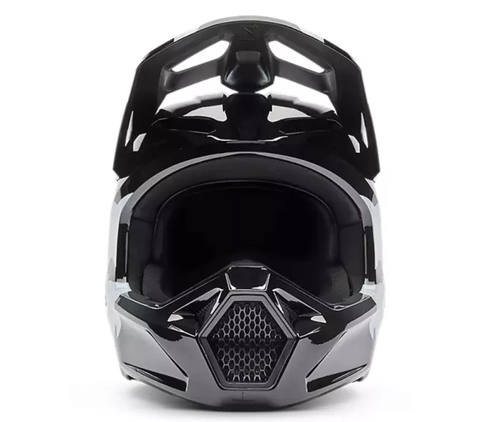 Fox 36387-001 Yth V1 Shield Helmet, Black vel. YL