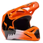 Fox 36387-824 Yth V1 Shield Helmet, Fluorescent Orange vel. YM