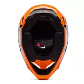 Fox 36387-824 Yth V1 Shield Helmet, Fluorescent Orange vel. YM