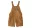 Krótkie ogrodniczki CARHARTT RELAXED FIT CANVAS FEMALE SHORTALL BROWN
