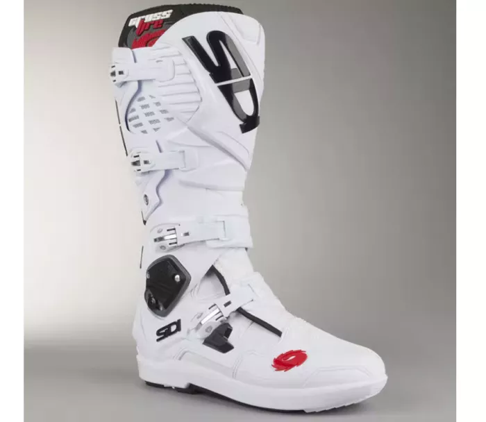 Buty motocyklowe SIDI CROSSFIRE 3 SRS biało-białe