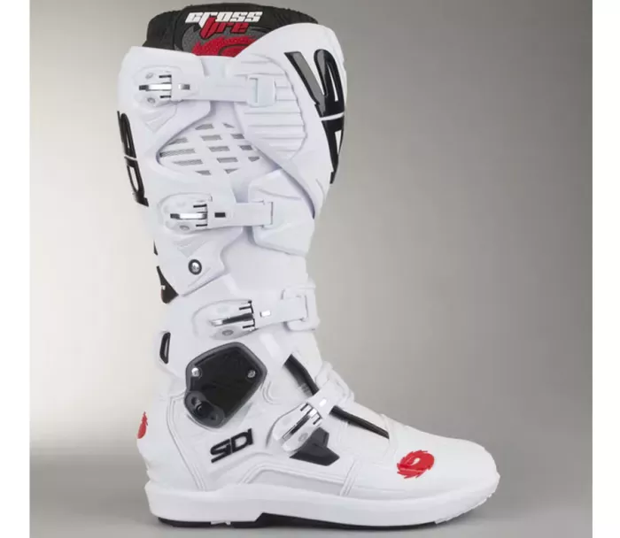 Buty motocyklowe SIDI CROSSFIRE 3 SRS biało-białe