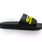 Kapcie SIDI POOLSIDI NERFLUO black yellow fluo