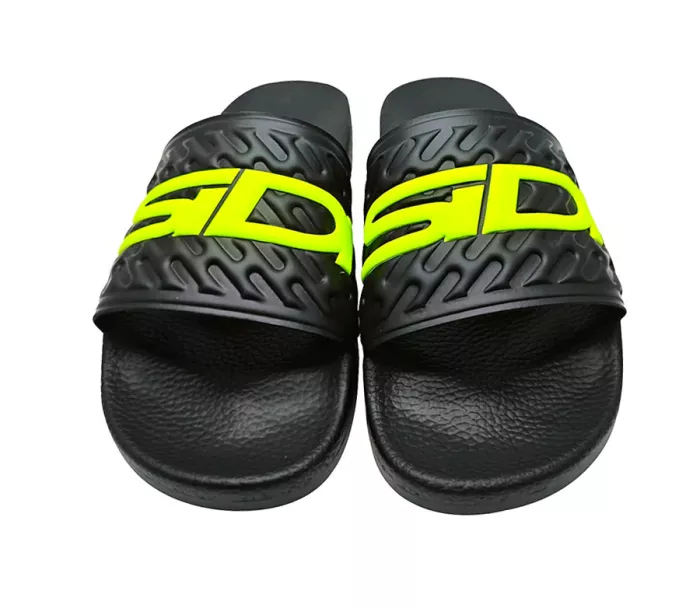 Kapcie SIDI POOLSIDI NERFLUO black yellow fluo