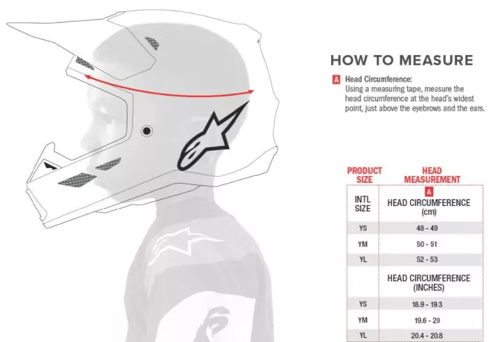 Kask dziecięcy Alpinestars SM3 Solid black matt helmet