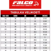 Buty motocyklowe Falco 953 Atlas 2 czarne