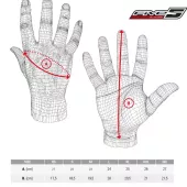 Rękawice motocyklowe Five RFX3 czarny/fluo żółty