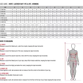 Damski dwuczęściowy kombinezon Alpinestars Stella Missile V2 czarno/biały