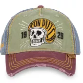 Czapka Von Dutch Baseball Retro Skull