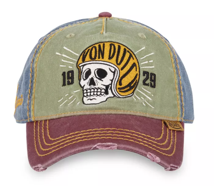 Czapka Von Dutch Baseball Retro Skull