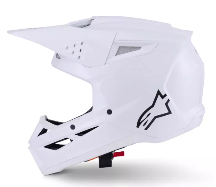 Alpinestars SM3 Solid white glossy helmet vel. L