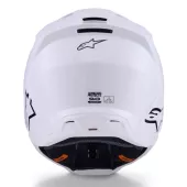 Alpinestars SM3 Solid white glossy helmet vel. L