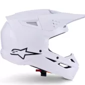 Alpinestars SM3 Solid white glossy helmet vel. L