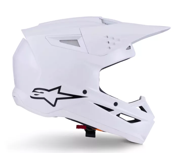 Alpinestars SM3 Solid white glossy helmet vel. L
