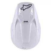 Alpinestars SM3 Solid white glossy helmet vel. L