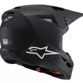 Alpinestars 830 2425 110 SM3 Youth Solid black matt helmet vel. YM