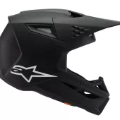 Alpinestars 830 2425 110 SM3 Youth Solid black matt helmet vel. YM