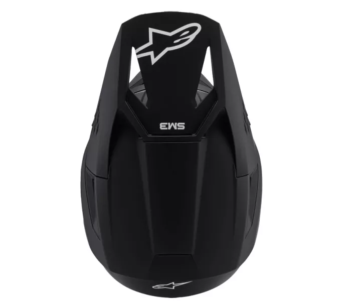 Alpinestars 830 2425 110 SM3 Youth Solid black matt helmet vel. YM