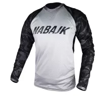 Koszulka MTB Nabajk Smrkk men jersey long sleeve grey