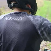 Koszulka MTB Nabajk Smrkk men jersey long sleeve grey
