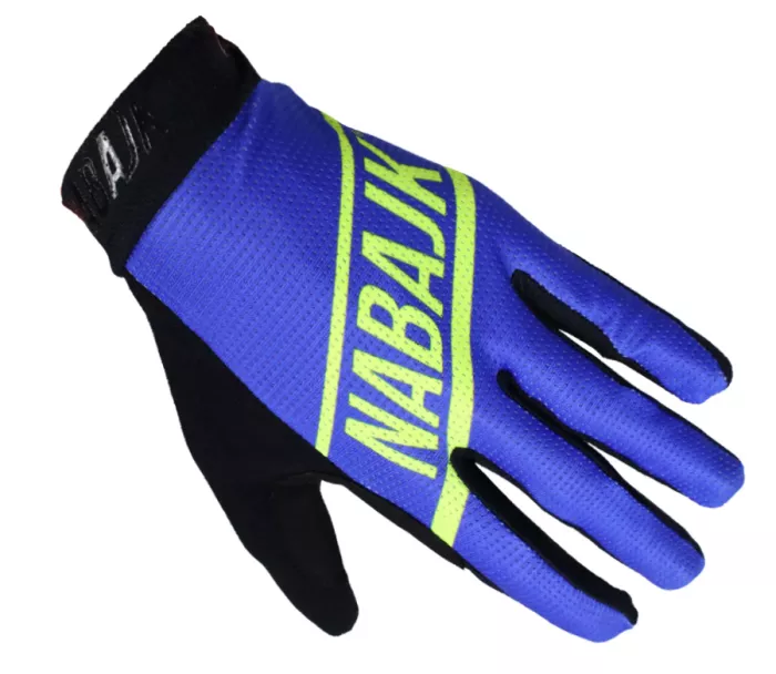 Nabajk Snezkaa men gloves blue/black vel. L