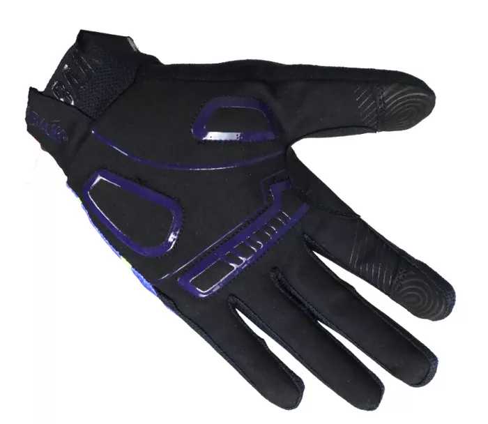 Nabajk Snezkaa men gloves blue/black vel. L