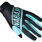 Rękawiczki damskie Nabajk Snezkaa black/turquoise
