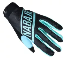 Rękawiczki damskie Nabajk Snezkaa black/turquoise