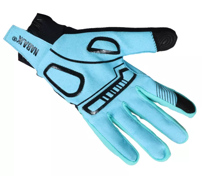 Rękawiczki damskie Nabajk Snezkaa black/turquoise