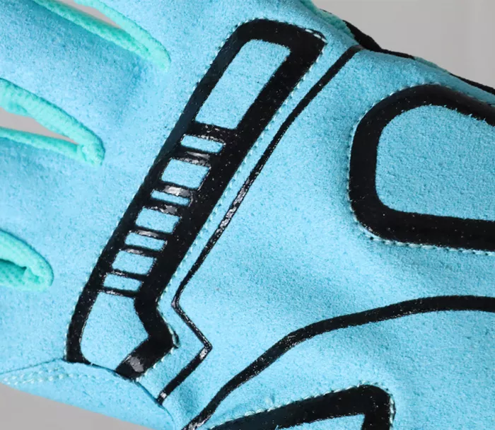 Rękawiczki damskie Nabajk Snezkaa black/turquoise