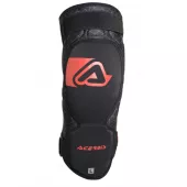 Acerbis Soft 3.0 Ochraniacze kolan czarny/czerwony