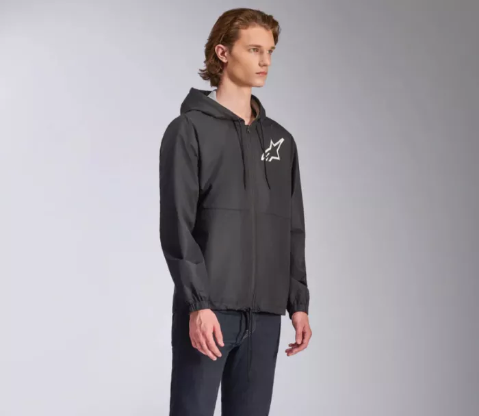 Alpinestars 1235-11500 1020 Speeder Chromium windbreaker black/white vel. M