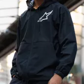 Alpinestars 1235-11500 1020 Speeder Chromium windbreaker black/white vel. M
