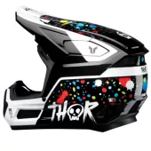 Kask motocrossowy dla dzieci Thor Fleet Splat black