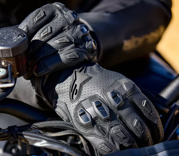 Rękawice motocyklowe Alpinestars SP X 7 Air black/black