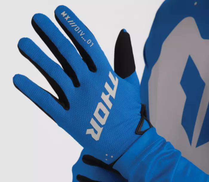 Thor 3330 - 8347 Ridemode Static rukavice blue vel.XL