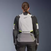 Kurtka damska 2026 Alpinestars Stella Andes V4 Drystar grey/black/yellow fluo