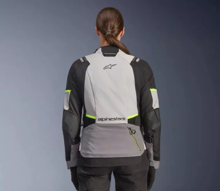 Kurtka damska 2026 Alpinestars Stella Andes V4 Drystar grey/black/yellow fluo