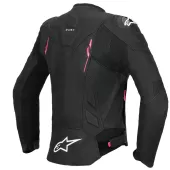 Kurtka skórzana damska Alpinestars Stella Dusk black/diva pink/white