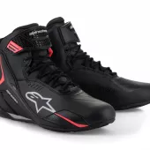 Buty damskie 2026 Alpinestars Stella Faster-4 Drystar black/grey/coral fluo