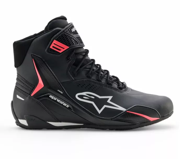 Buty damskie 2026 Alpinestars Stella Faster-4 Drystar black/grey/coral fluo