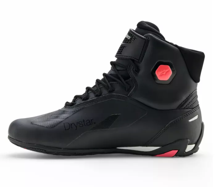 Buty damskie 2026 Alpinestars Stella Faster-4 Drystar black/grey/coral fluo