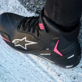 Buty damskie 2026 Alpinestars Stella Faster-4 Drystar black/grey/coral fluo