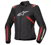 Damska kurtka tekstylna Alpinestars Stella T-SPS V2 waterproof black/white/red
