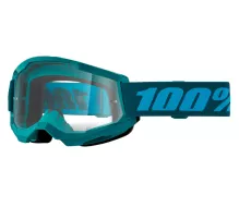 100% strata2 stone goggle clear lens