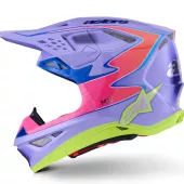 Kask motocrossowy Alpinestars Superetch M10 Jett Lawrence R01 purple/pink/yellow